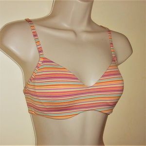 Victoria's Secret Smooth Lined Bra Oranges 36B